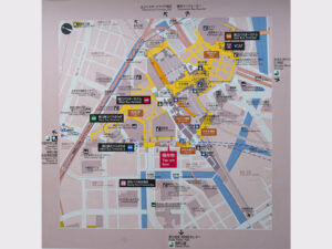 横浜駅エリアマップ