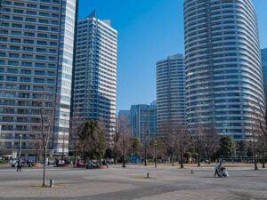 オフィス街の公園