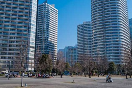 オフィス街の公園