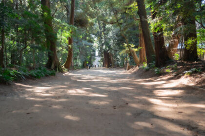 茨木県鹿嶋神宮参道
