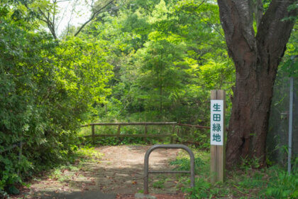 生田緑地入り口